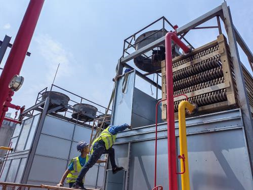 工業冷卻塔煙氣排放的方法及各主要部件的性能特點,