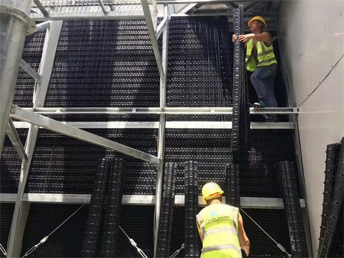 方形逆流式冷卻塔是怎樣組成的及特點介紹,方形逆流