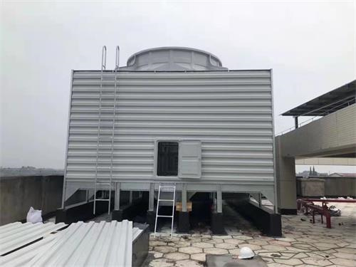 閉式冷卻塔的工作原理,閉式冷卻塔工作原理與圖解說