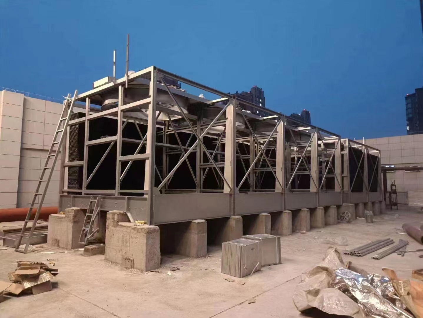 冷卻塔詳細選型及其性能,冷卻塔循環水泵選型